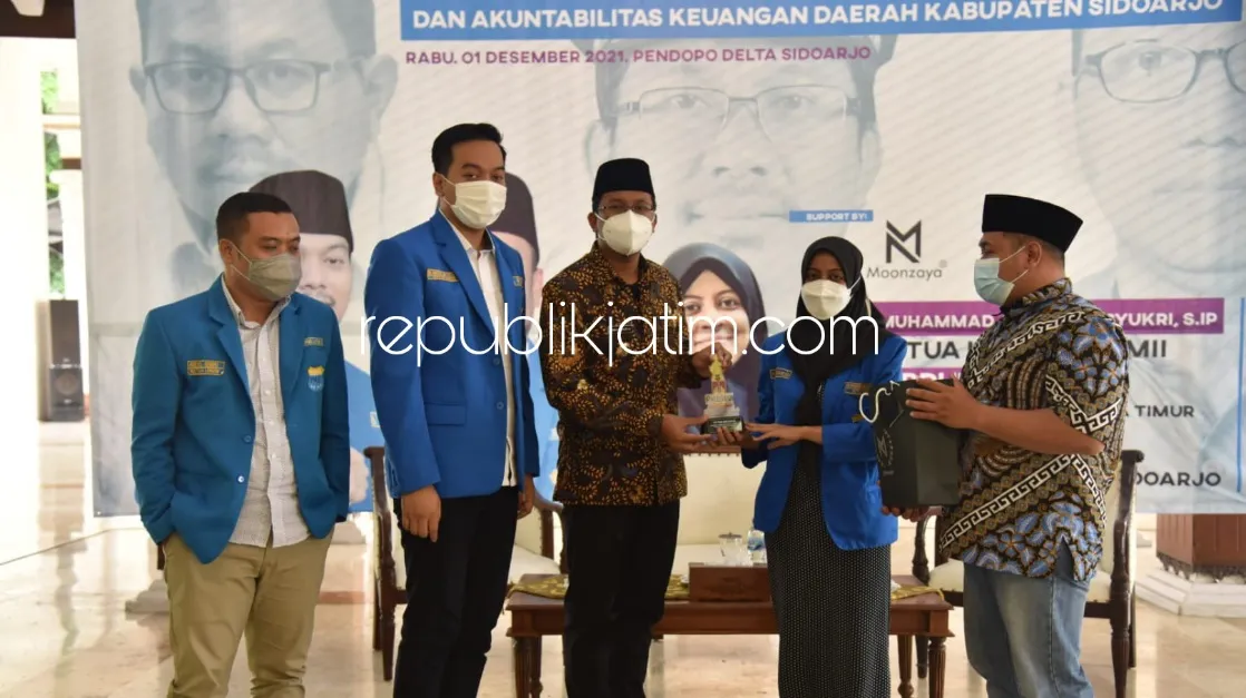 Bupati Sidoarjo Ajak PMII Jadi Agen Lawan Intoleransi dan Turut Bantu Pembangunan Daerah