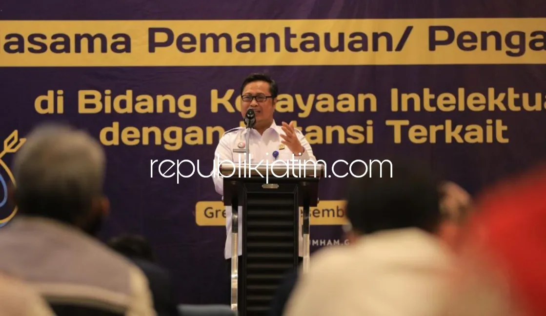 Antisipasi Barang-Barang Impor Bajakan, Kanwil Kemenkumham Jatim Gandeng Polri dan Bea Cukai