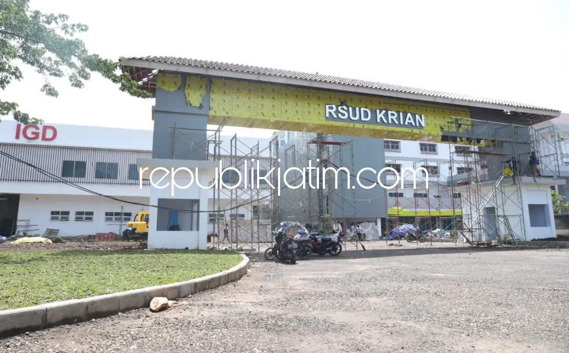 Ditargetkan Akhir Tahun 2021 Tuntas, Pembangunan RSUD Sidoarjo Barat Sudah Capai 95 Persen