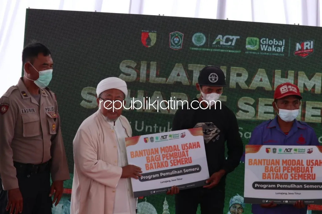 Siapkan Hunian Nyaman, Terpadu Sekaligus Dorong Perekonomian Korban Erupsi Semeru Lewat Industri Batako
