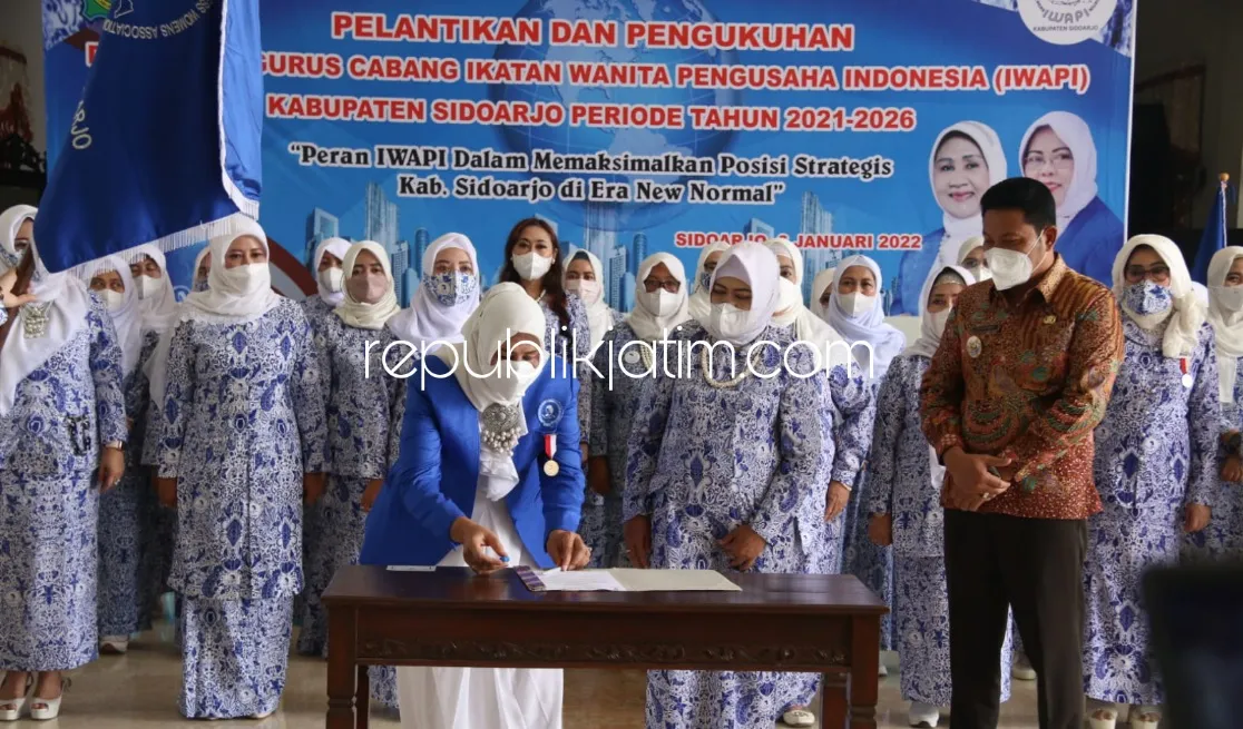 IWAPI Diminta Berperan Dongkrak Peningkatan Perekonomian Sidoarjo