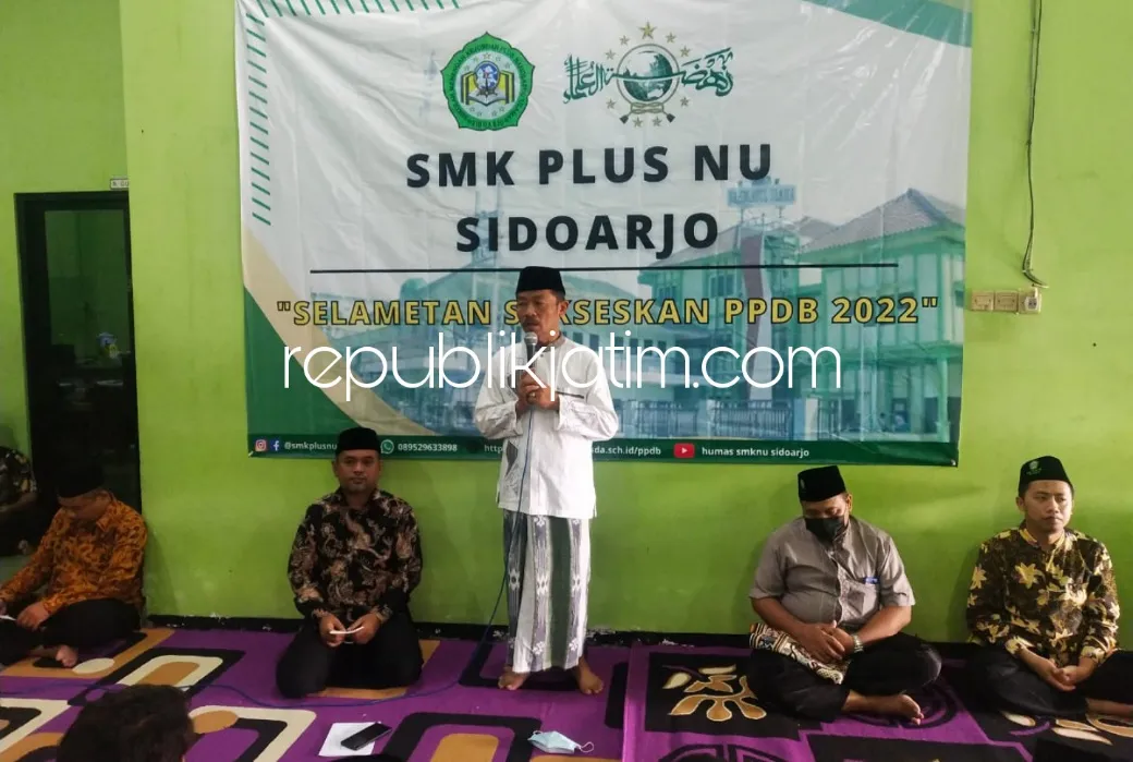 Sukseskan PPDB Tahun 2022, SMK Plus NU Sidoarjo Gelar Khotmil Quran hingga Salat Dhuha Bersama