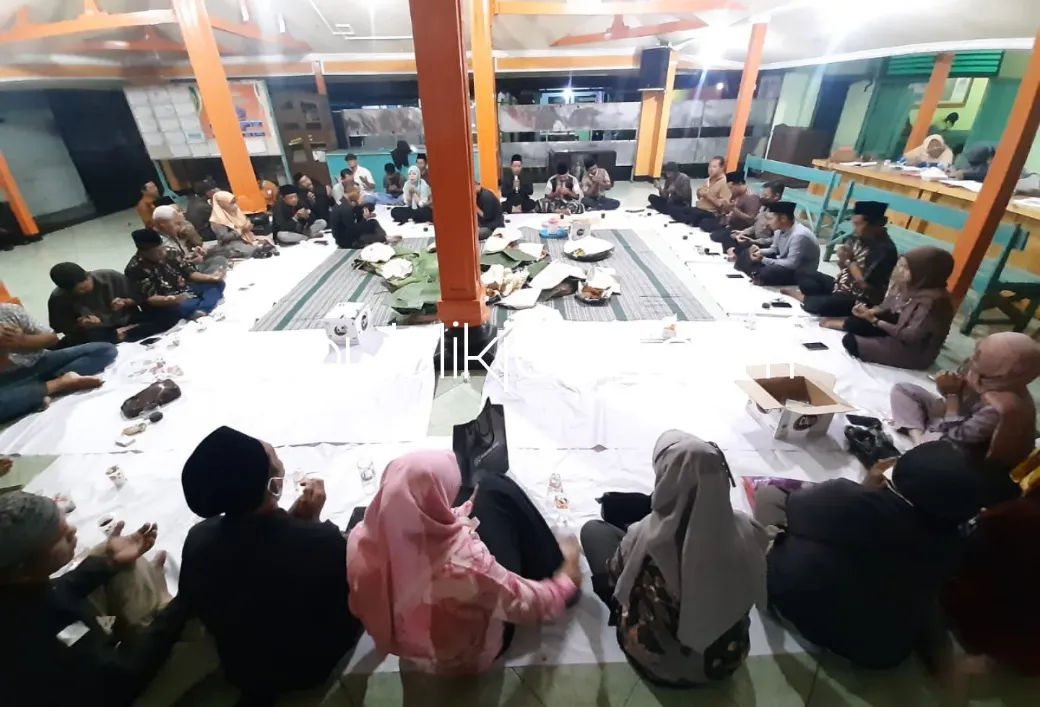 Ruwah Desa, Kades Bakungtemenggungan Balongbendo Ajak Lembaga Desa Bersinergi Demi Kemajuan Desa