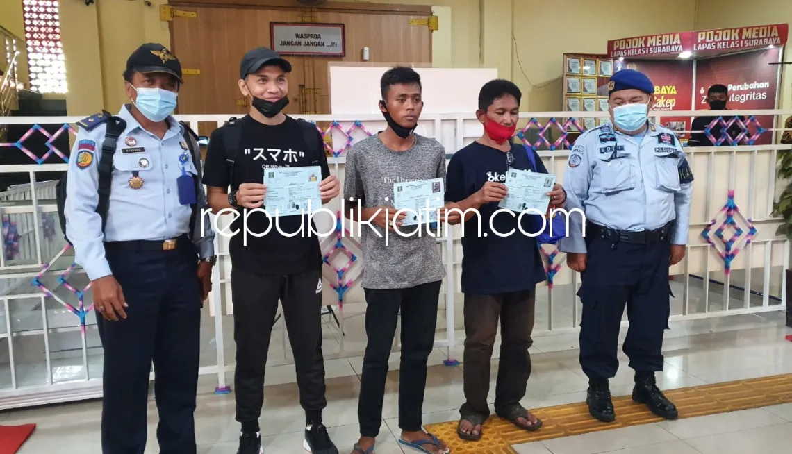 Bebas Bersyarat dari Lapas Porong, WBP Kasus Teroris Langsung Terbang ke Kampung Halaman di Aceh Besar