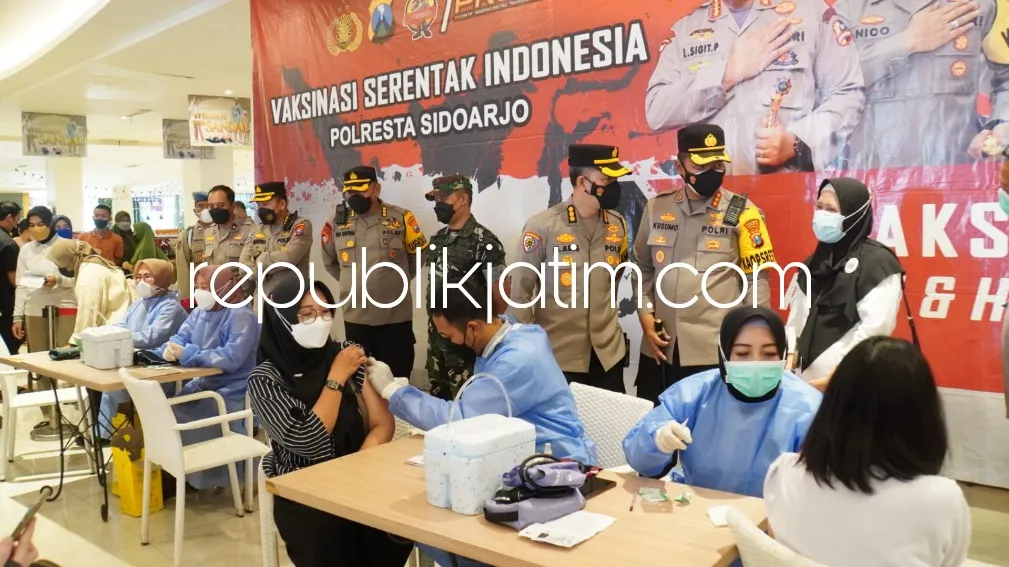 Capai Target 30 Persen, Irwasda Pastikan Polda Jatim Buka 78 Titik Gerai Vaksinasi Booster