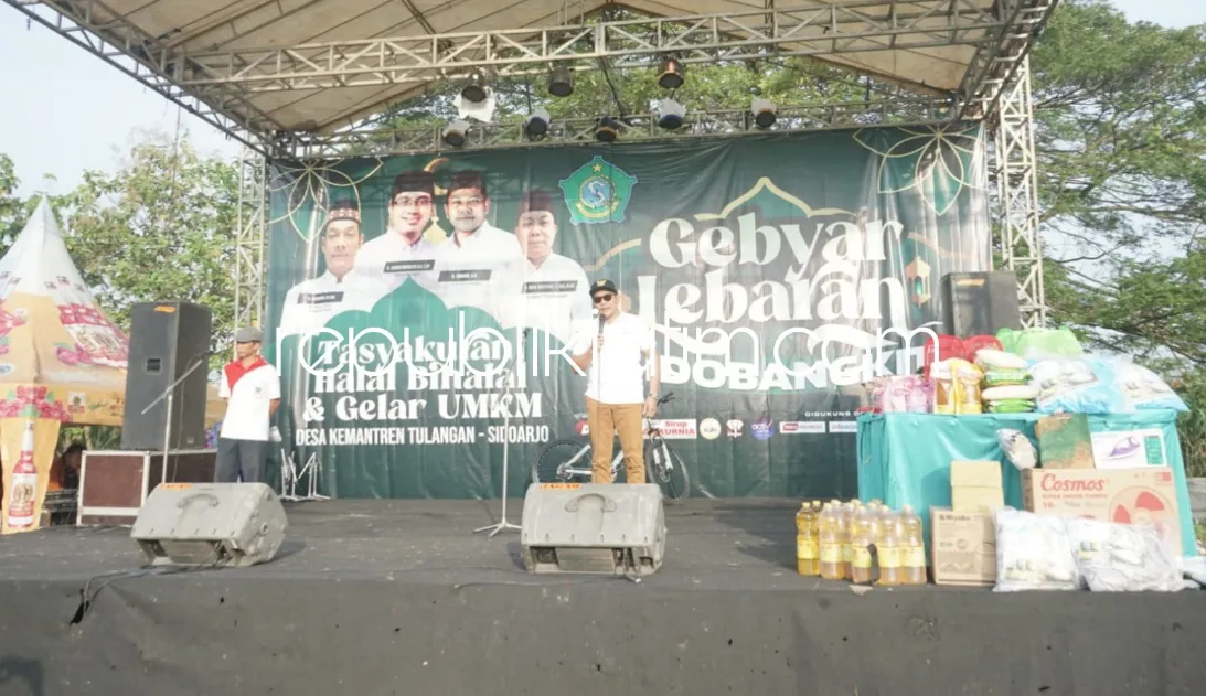 Pulihkan Perekonomian, Wabup Sidoarjo Apresiasi Pasar Rakyat Gebyar Lebaran Sidobangkit 2022 di Kemantren Tulangan