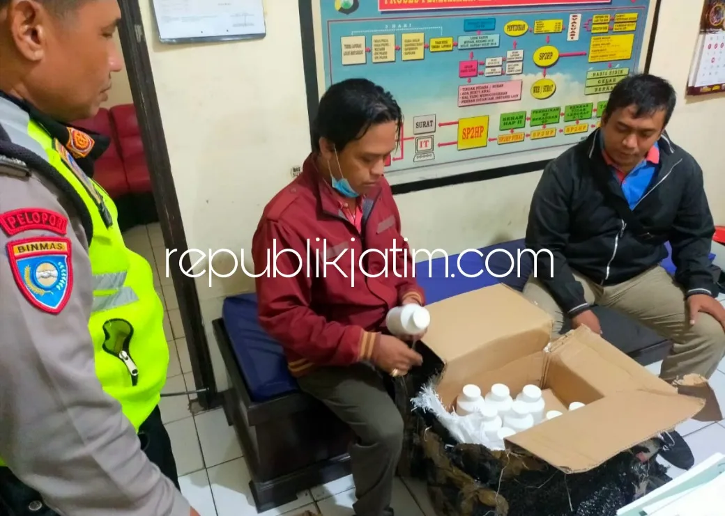 Ditaruh Dua Kurir, Warga Temukan Paket Misterius Berisi 70.000 Butir Pil Koplo di Kebun Pisang Tempel Krian