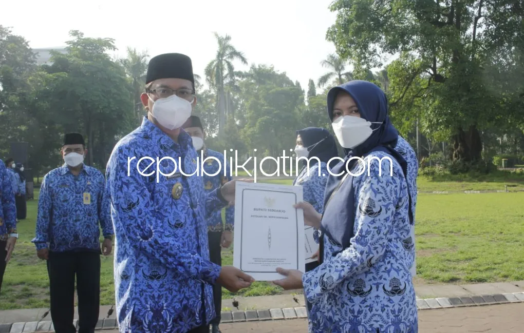 Gus Muhdlor Minta PNS Sidoarjo Komitmen Kelola Pemerintahan Secara Efektif dan Transparan