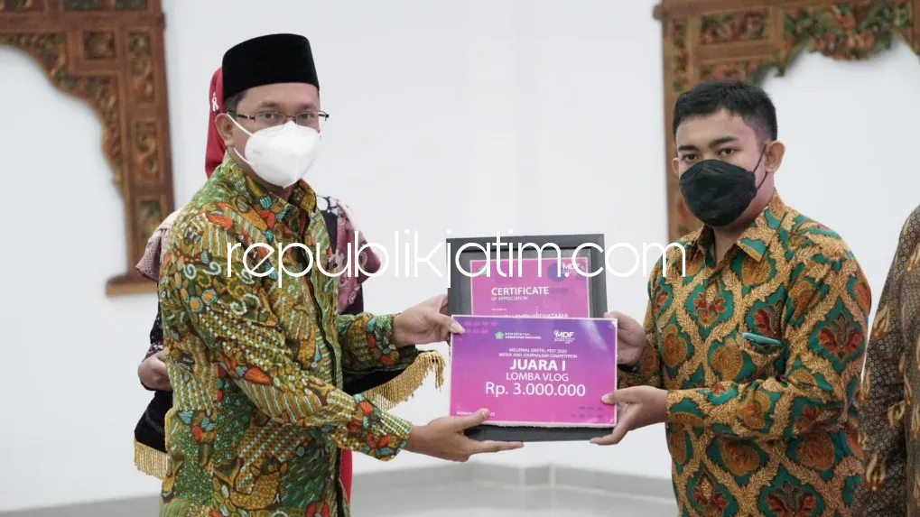 Gus Muhdlor Berharap MDF Award Jadi Wadah Konten Kreator Millenial Sidoarjo Terjun ke Bisnis Profesional