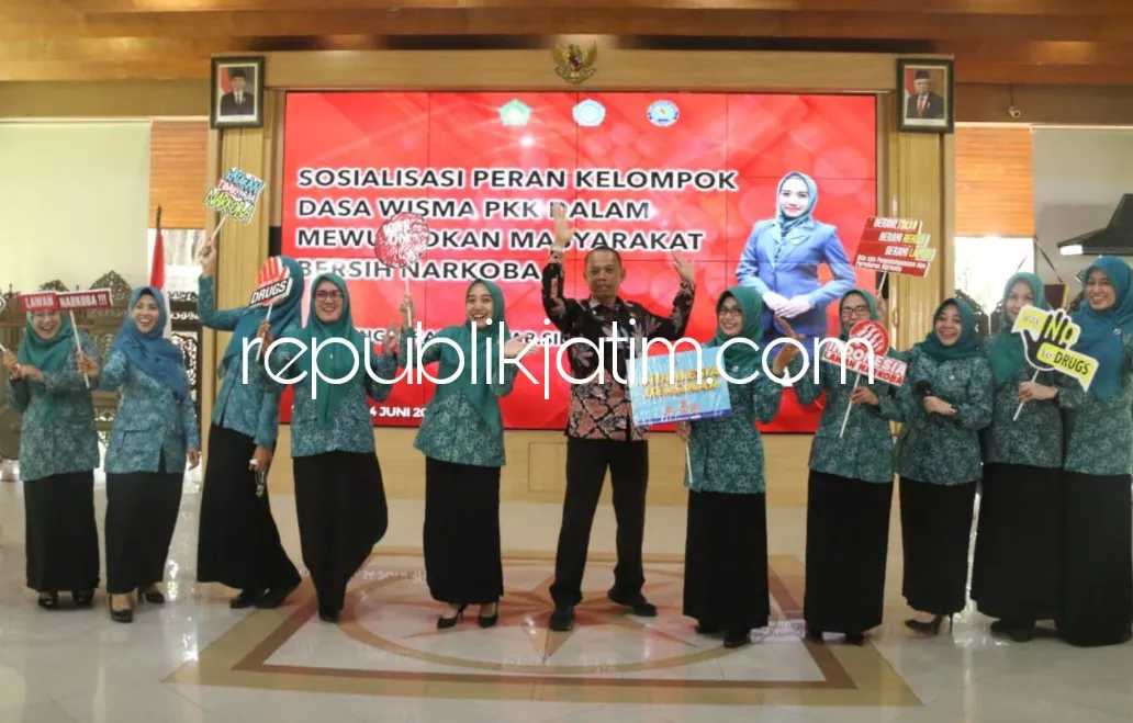 Istri Bupati Sidoarjo Ajak Kader PKK Cegah Peredaran Narkoba di Lingkungan Sekitar