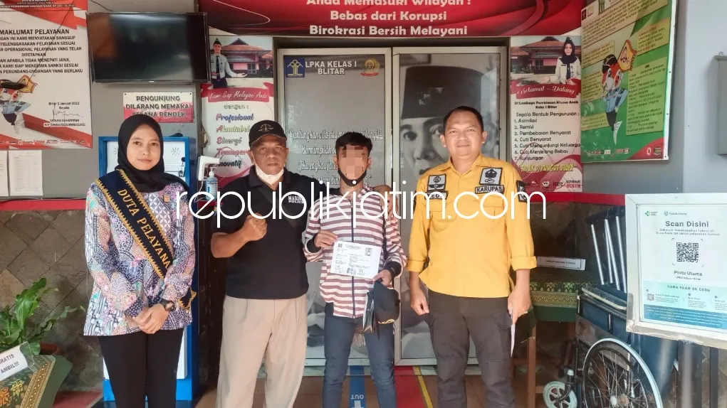 48 Andikpas se Jatim Terima Remisi Hari Anak Nasional 2022, Seorang Diantaranya Langsung Bebas