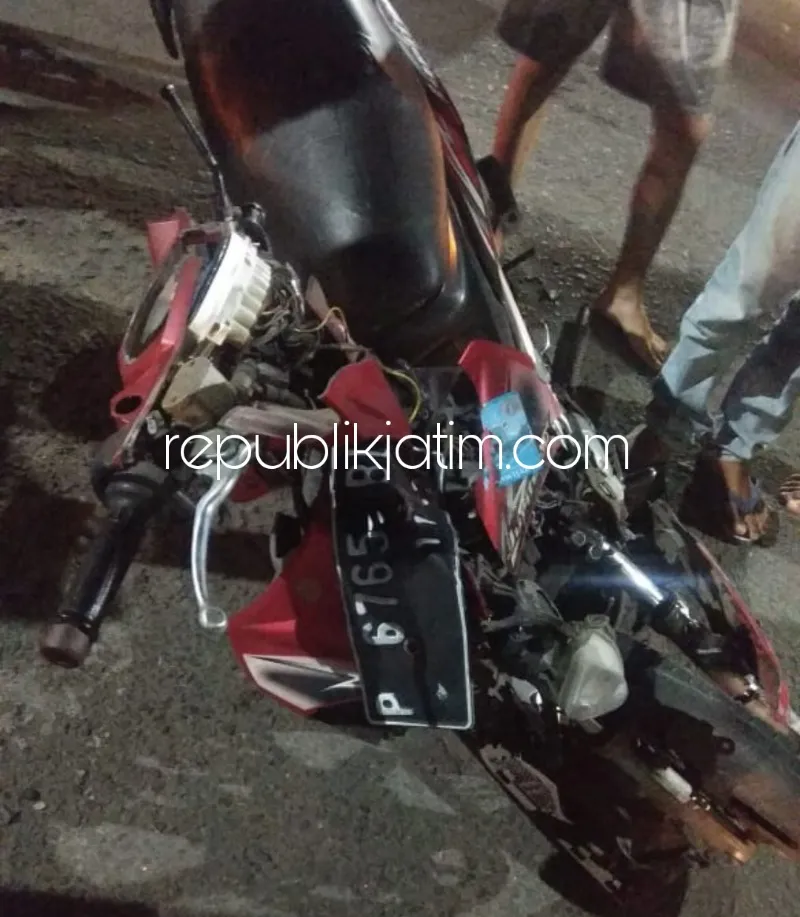 Senggol Truk Tangki Air, Remaja Pengendara Motor Asal Situbondo Tewas di Perempatan Kutuk Sidoarjo