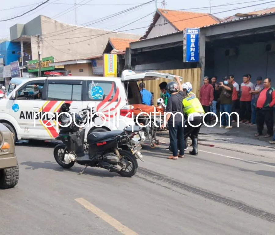 Motor Bersenggolan, Pengendara Motor Asal Pepelegi Tewas Terlindas Bus di JL Raya Medaeng Waru