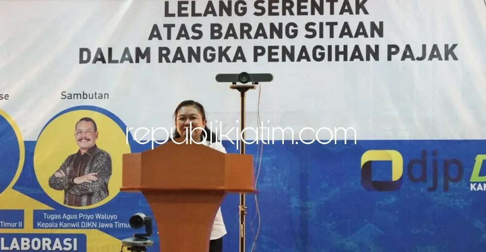 Kanwil DJP Jatim II Kolaborasi dengan Kanwil DJKN Lelang Serentak Barang Sitaan Wajib Pajak Bandel