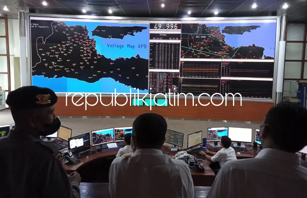 Amankan Pasokan Listrik Jawa-Bali, Polisi Sidoarjo Perketat Pengamanan PLN UIT Taman Jelang KTT G20