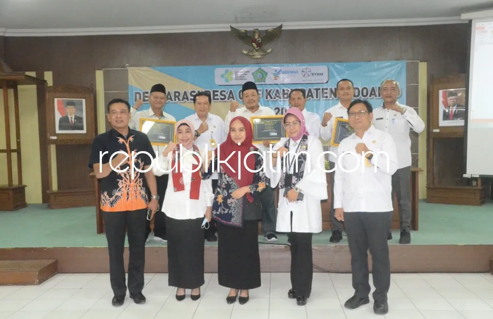 Tingkatkan Derajat Kesehatan Warga, Sidoarjo Deklarasi Wujudkan Seluruh Desa ODF