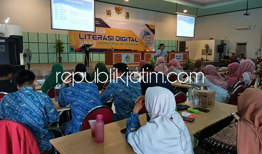 Ratusan Guru SMP di Sidoarjo Apresiasi Pelatihan Literasi Digital yang Dihelat Dinas Pendidikan dan Kebudayaan