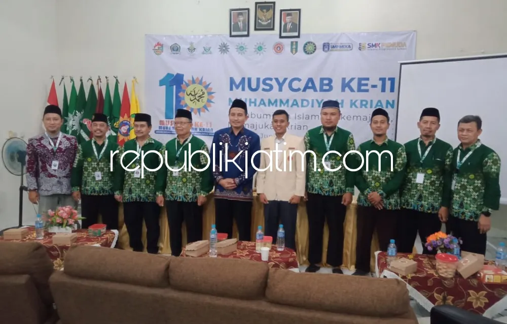Sisihkan 16 Perolehan Suara Lawannya, Mas Emil Terpilih Jadi Ketua PCM Krian Gantikan Fauza Asngadi