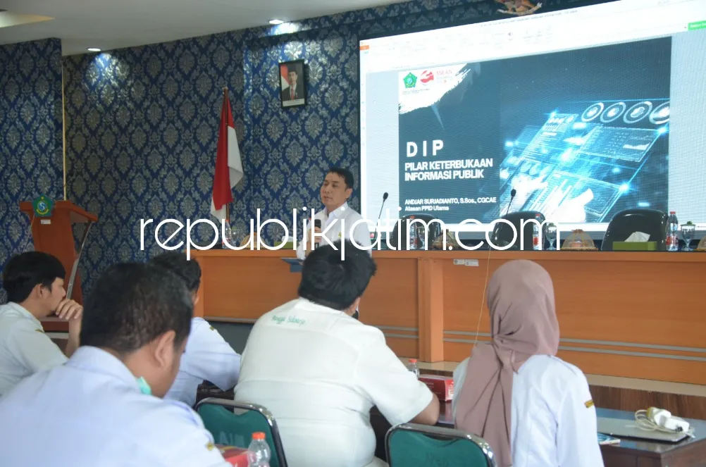 Optimalisasi Keterbukaan Informasi Publik, Pemkab Sidoarjo Gelar Rakor Penyusunan DIP Bersama 100 Admin