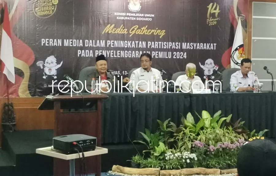 KPU Sidoarjo Targetkan Tingkat Partisipasi Pemilih Naik Capai 85 Persen di Pemilu 2024