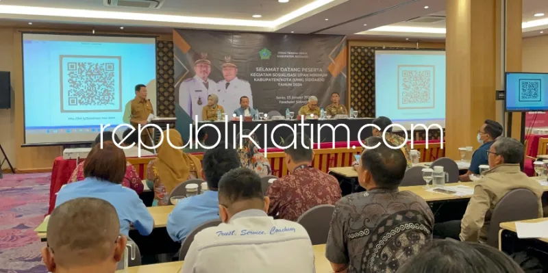 Sosialisasi Dibuka Wabup, UMK Sidoarjo Tahun 2024 Naik Rp 120.000