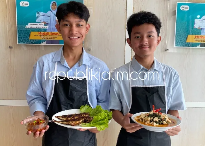 Begini Cooking Challenge Kreasi Siswa SMA Al Muslim Jatim Semarakkan Ramadan Festival 1445 Hijriyah