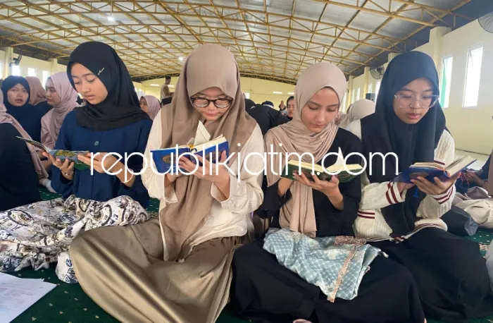 Peringati Nuzulul Quran, Siswa SMA Al Muslim Gelar Khataman Al Quran dan Diberi Motivasi Spiritual