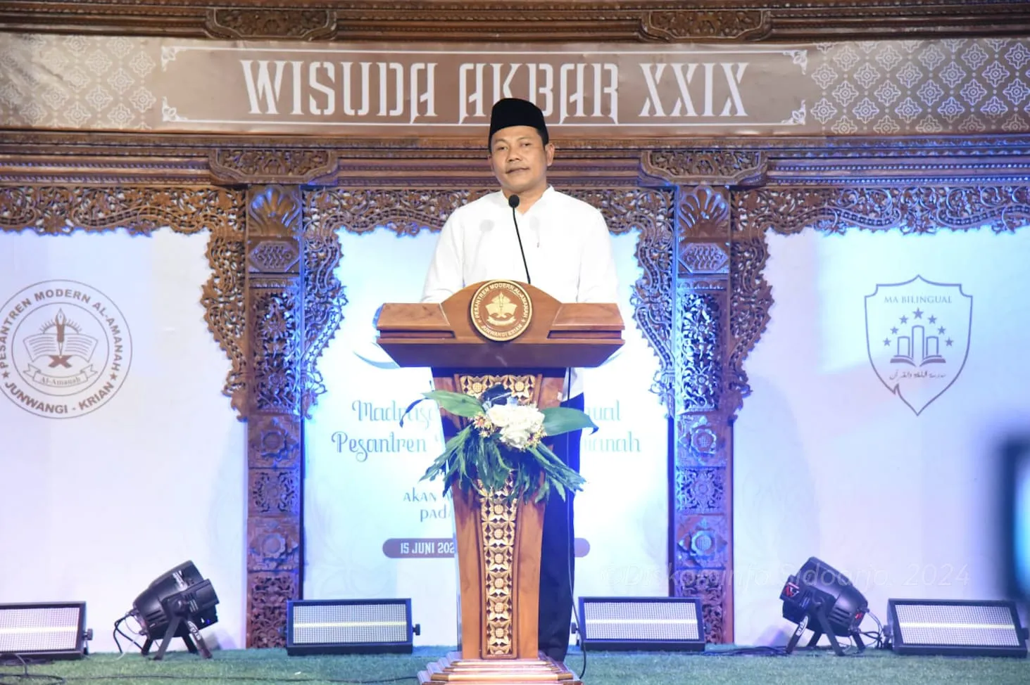 Pesan Wisuda MA Bilingual Pesantren Al Amanah Junwangi, Terus Raih Cita-Cita Agar Bermanfaat Bagi Agama, Bangsa dan Negara