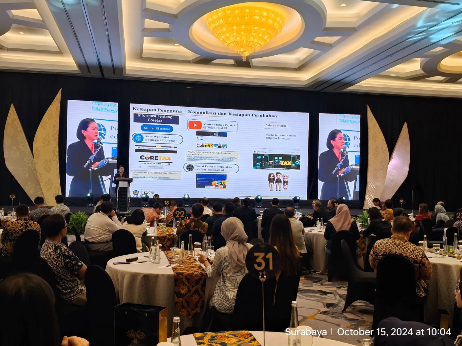 Kanwil DJP Jatim II Gelar Tax Gathering, Ajak WP Bersinergi Bangun Negeri Siap Memanfaatkan CORETAX