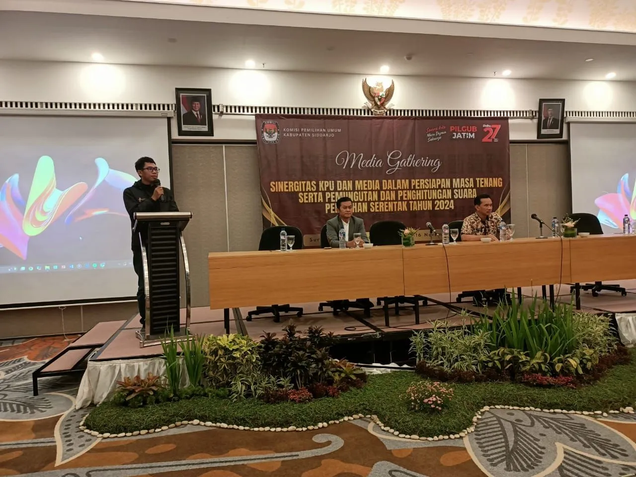 KPU Ajak 120 Media di Sidoarjo Jaga Kondusifitas Menjelang Hari Tenang dan Pelaksanaan Pilkada Serentak 2024