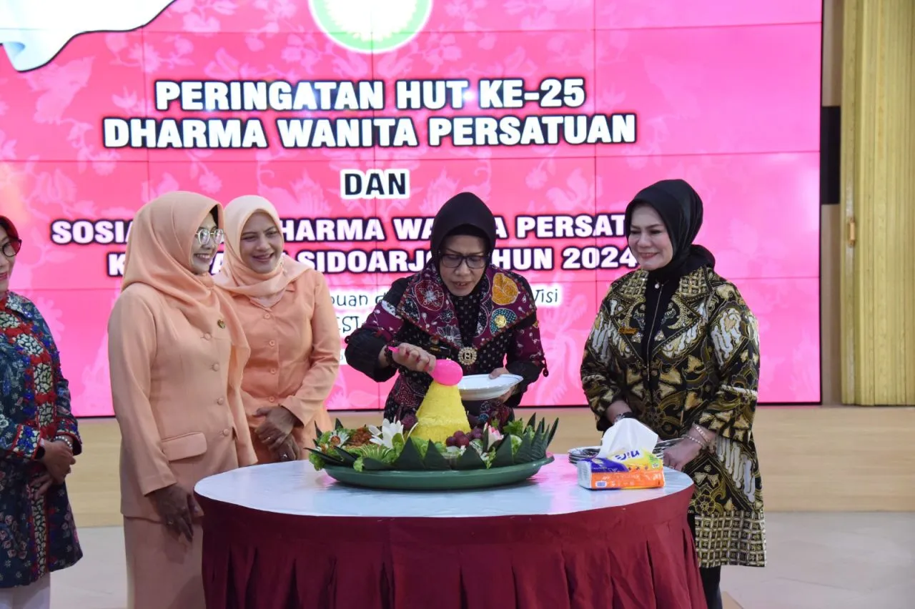 Solidkan Organisasi, Dharma Wanita Persatuan Sidoarjo Siapkan Generasi Capai Visi Indonesia Emas 2045