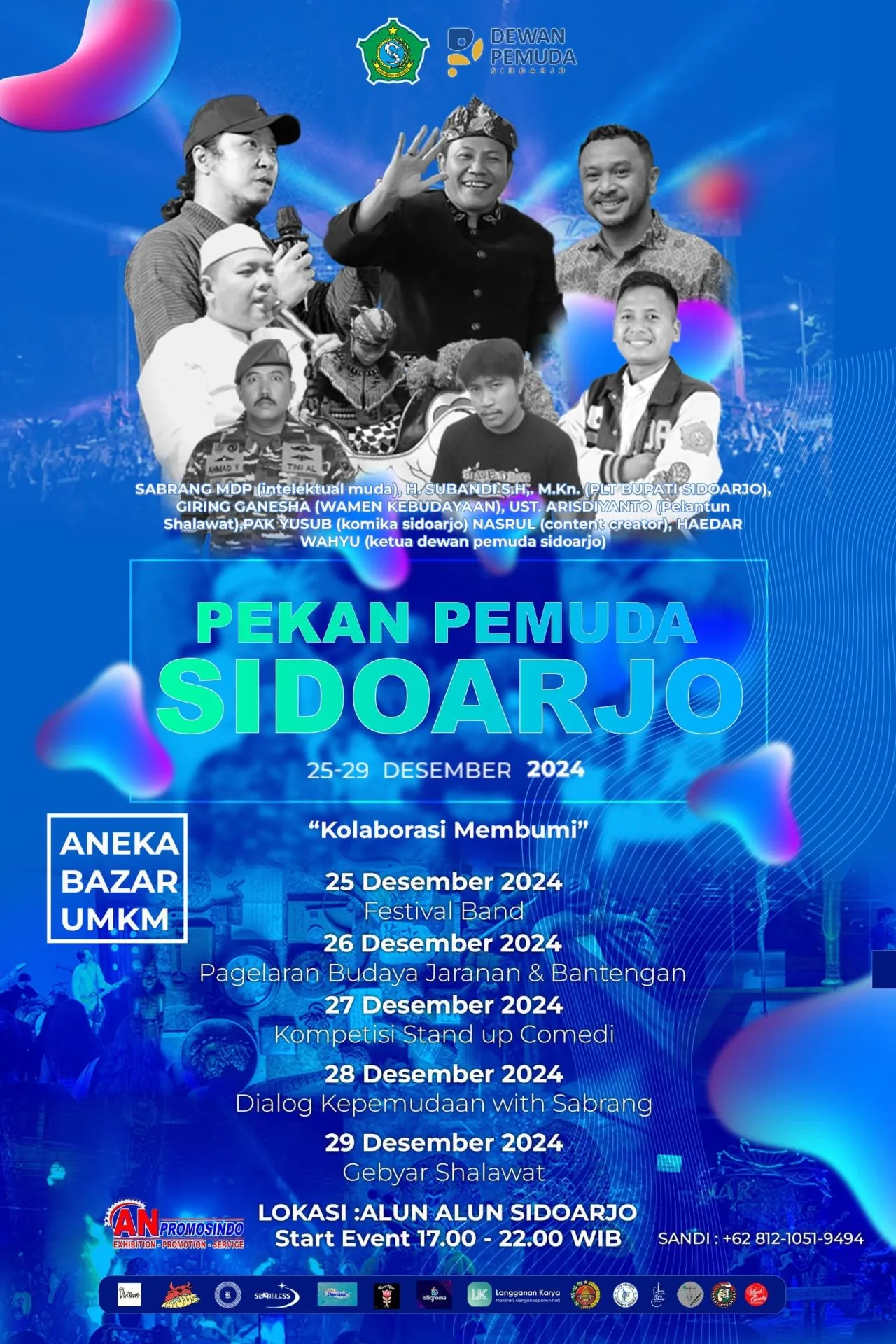 Kolaborasi Membumi, Pemuda Bersatu untuk Masa Depan Sidoarjo