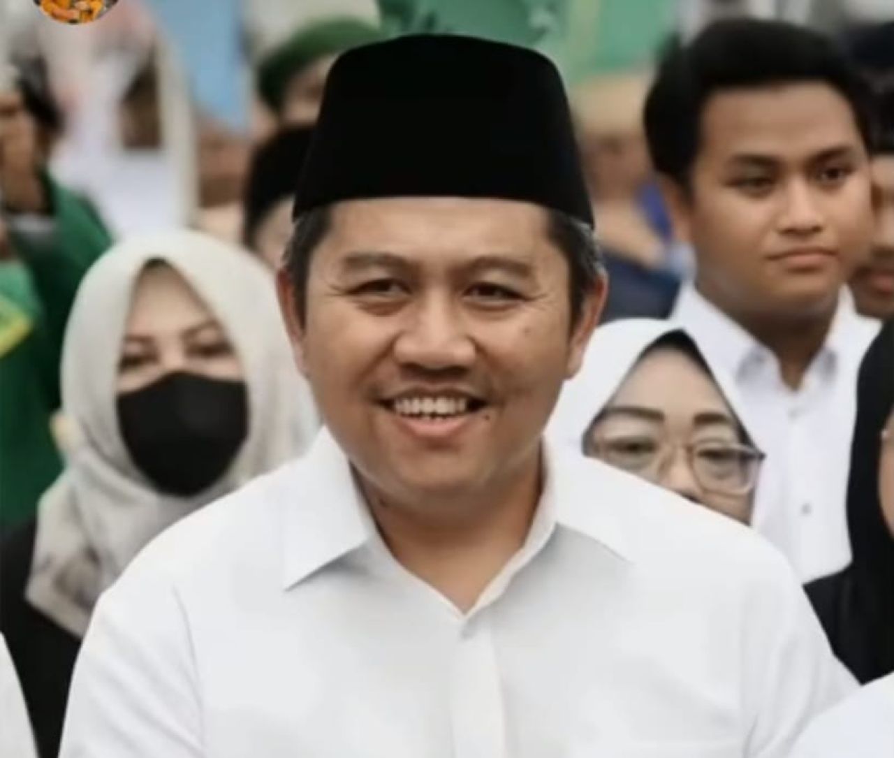 Mantan anggota Fraksi PKB DPRD Jatim sekaligus Cabup Sidoarjo dengan nomor urut 2, Achmad Amir Aslichin