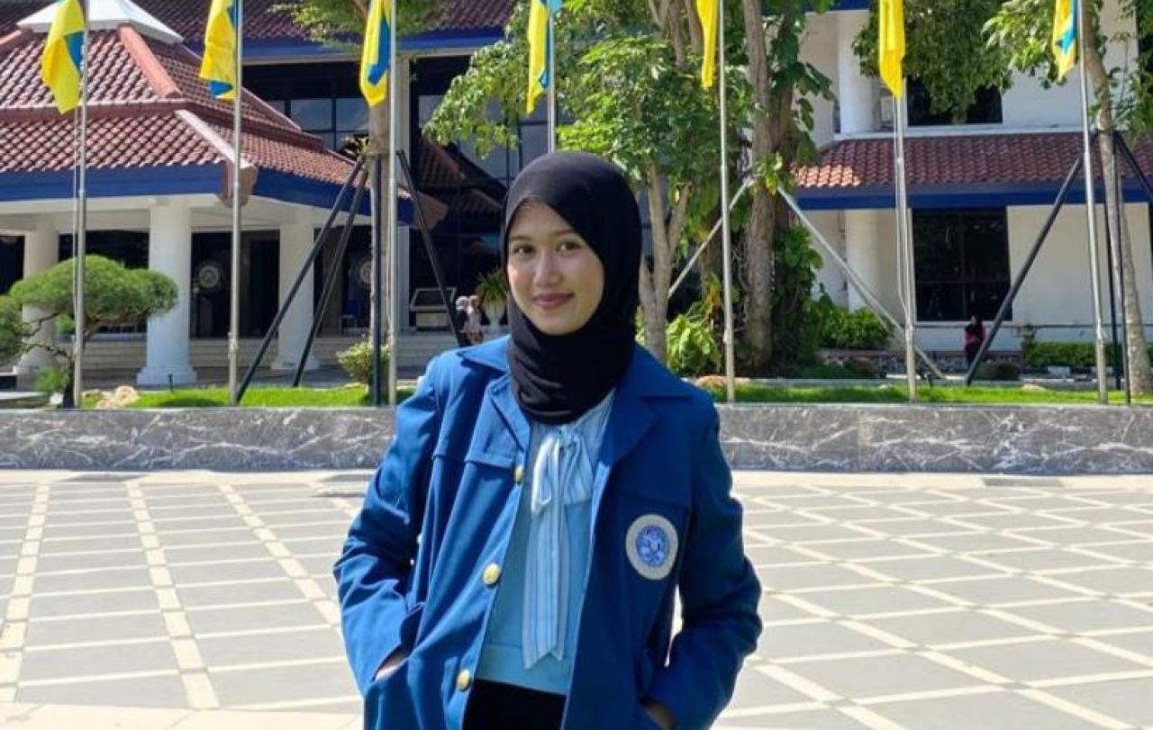Mahasiswi Universitas Airlangga (Unair) Surabaya, Naura Nasywa Hidayatulloh