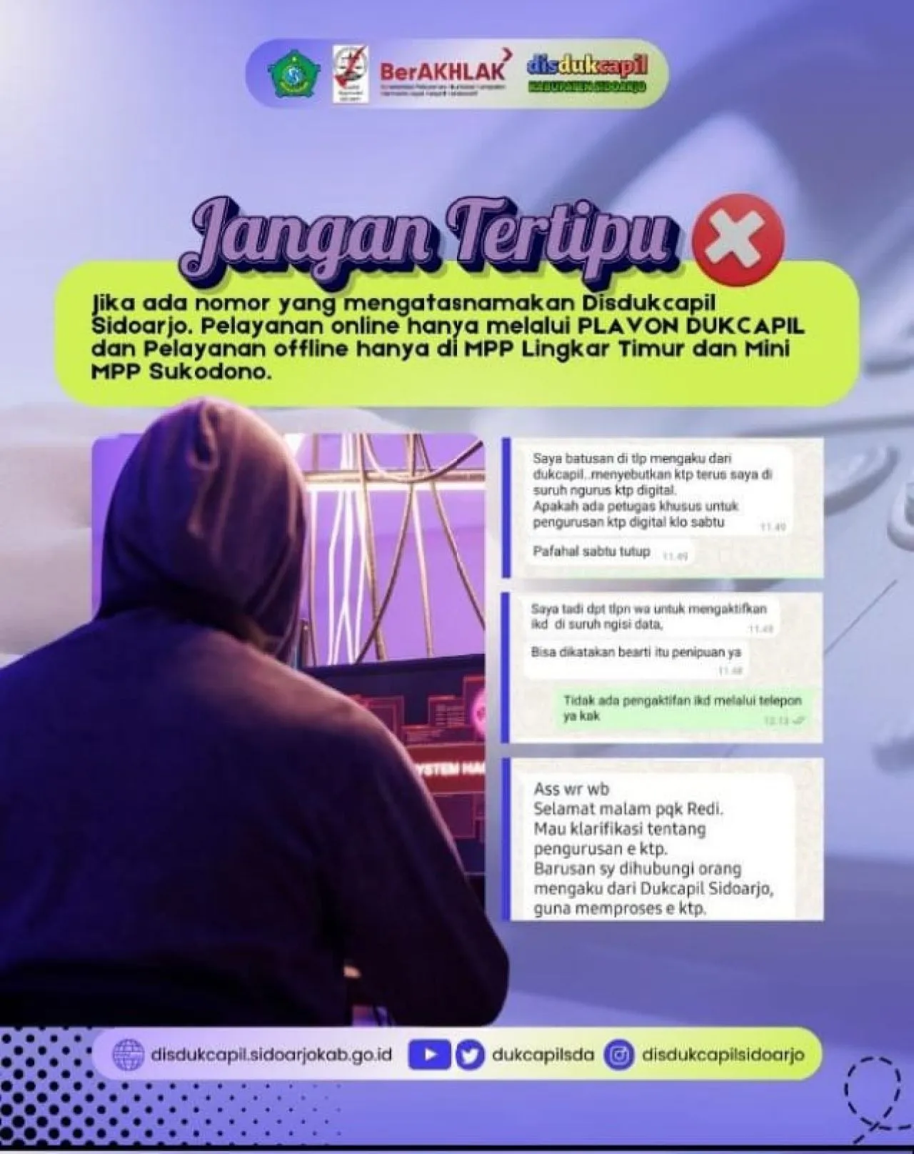 Aktivasi IKD Jadi Modus Penipuan Baru, Pemkab Sidoarjo Ingatkan Warganya Waspadai Penawaran Pihak Tak Dikenal