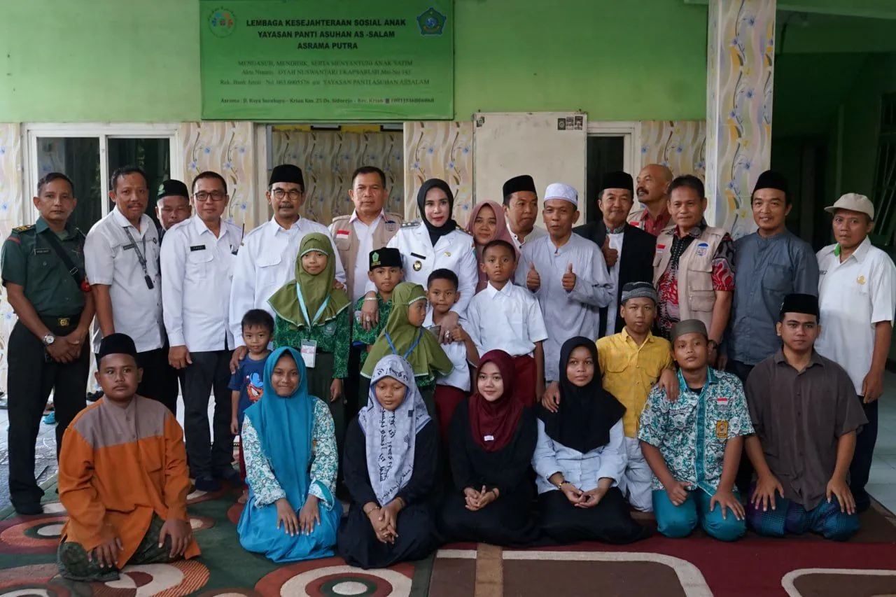 Wabup Sidoarjo Bakti Sosial Di Tiga Panti Asuhan Wilayah Krian Dan Balongbendo