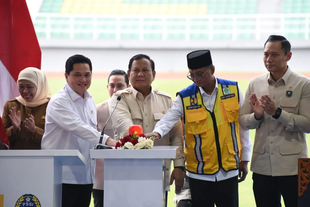 Presiden Prabowo Subianto Resmikan Renovasi 17 Stadion di Indonesia, Salah Satunya Stadion Gelora Delta Sidoarjo