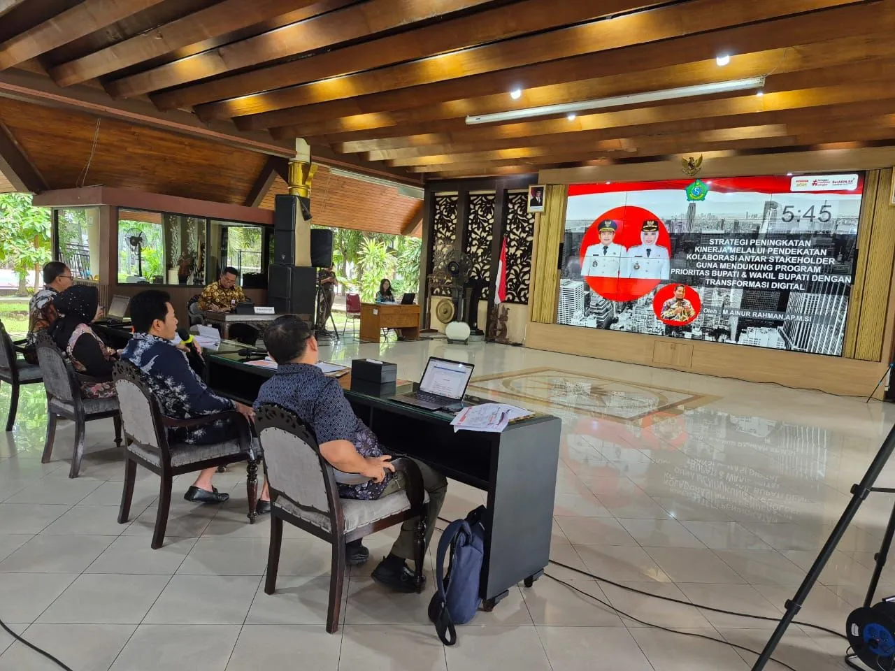 Para Kepala OPD Sidoarjo Digilir Paparan Program Prioritas dan Inovasi Dukung Visi dan Misi Pembangunan 2025 - 2030