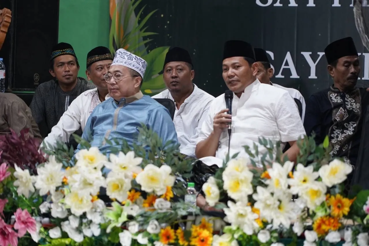 Di Haul Mbah Sayyid Hasan Madina Bohar, Bupati Gunakan Sosialisasikan Program Pemkab Sidoarjo
