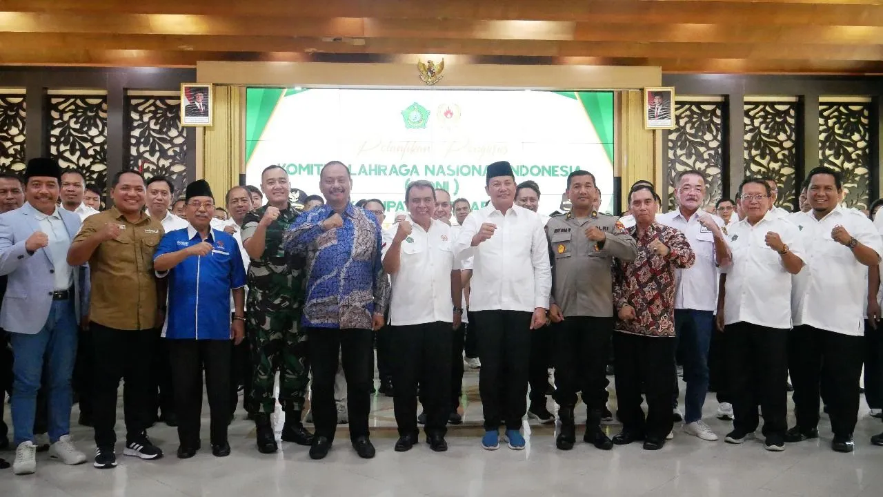 Imam Muchri Resmi Nahkodai KONI Sidoarjo, Targetkan Runner Up Hingga Juara Umum di Porprov Jatim IX 2025