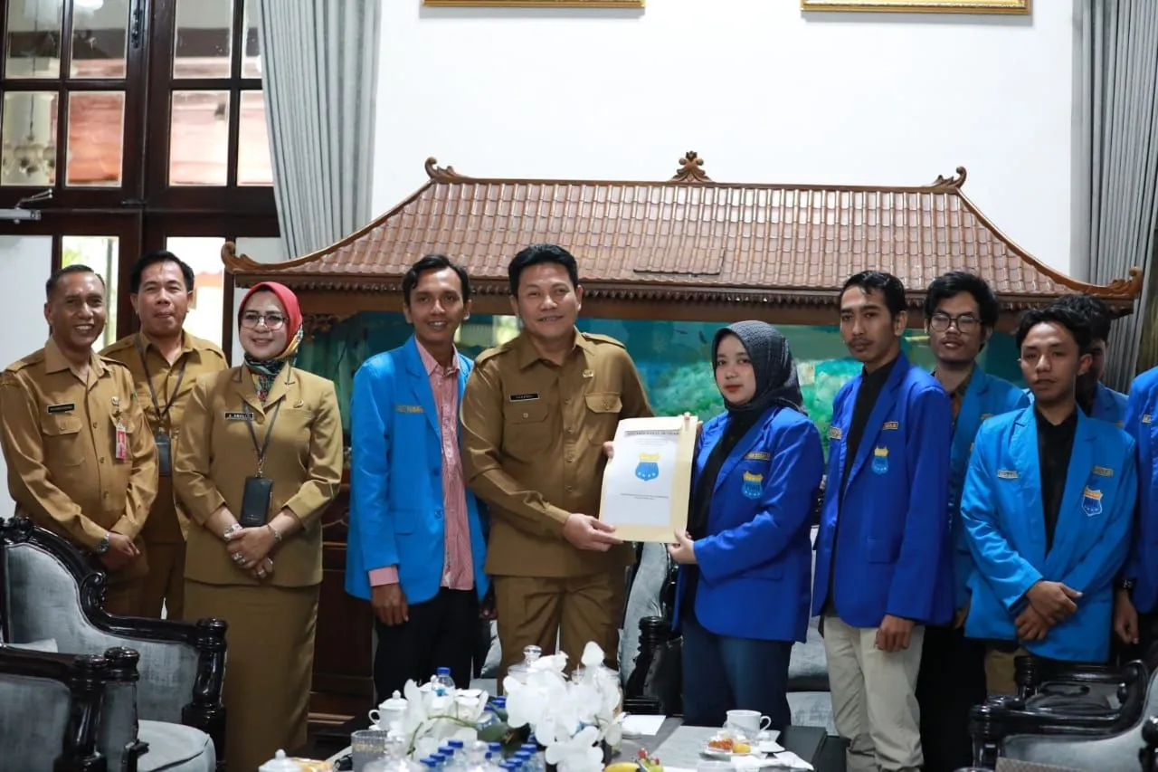 Audiensi Bersama PMII, Bupati Sidoarjo Siap Bersinergi Dengan Mahasiswa dan Pemuda
