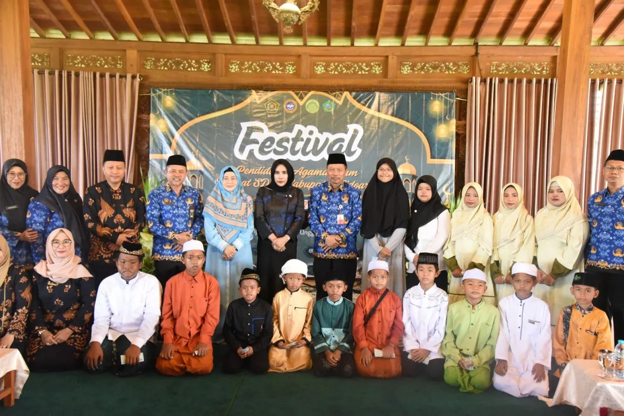 Dibiayai Urunan Para Guru, Wabup Sidoarjo Dukung Festival Pendidikan Agama Islam