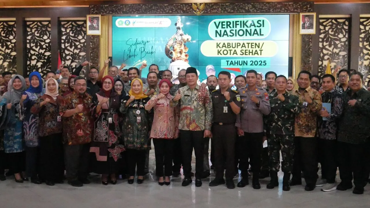 Berupaya Wujudkan Kabupaten Sehat, Pemkab Sidoarjo Targetkan Raih Penghargaan Swasti Saba Wistara