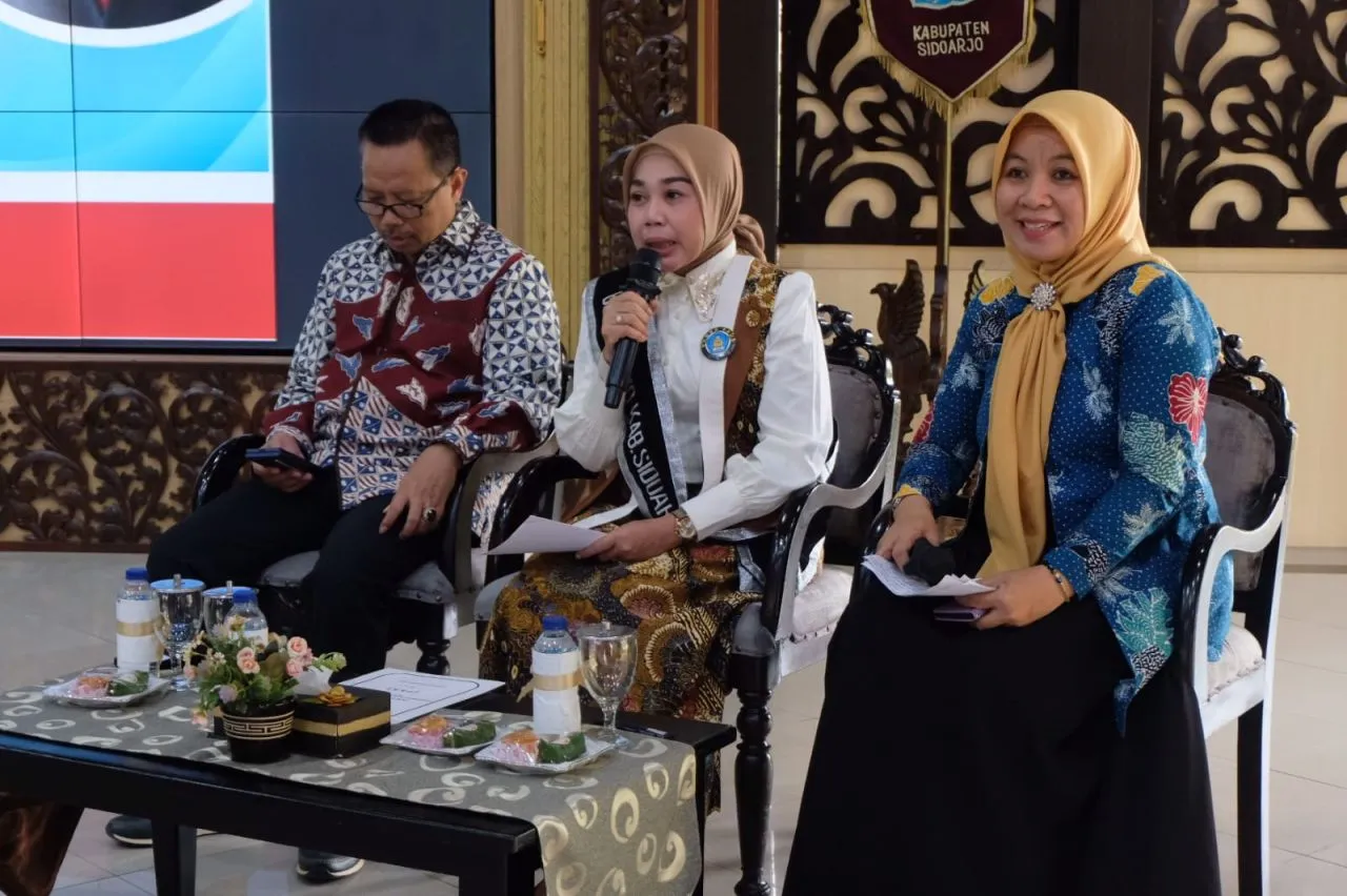 PKK dan Pokja PAUD Sidoarjo Sosialisasi Pengelolaan Ekonomi Keluarga dan Usaha Berbasis Teknologi Informasi