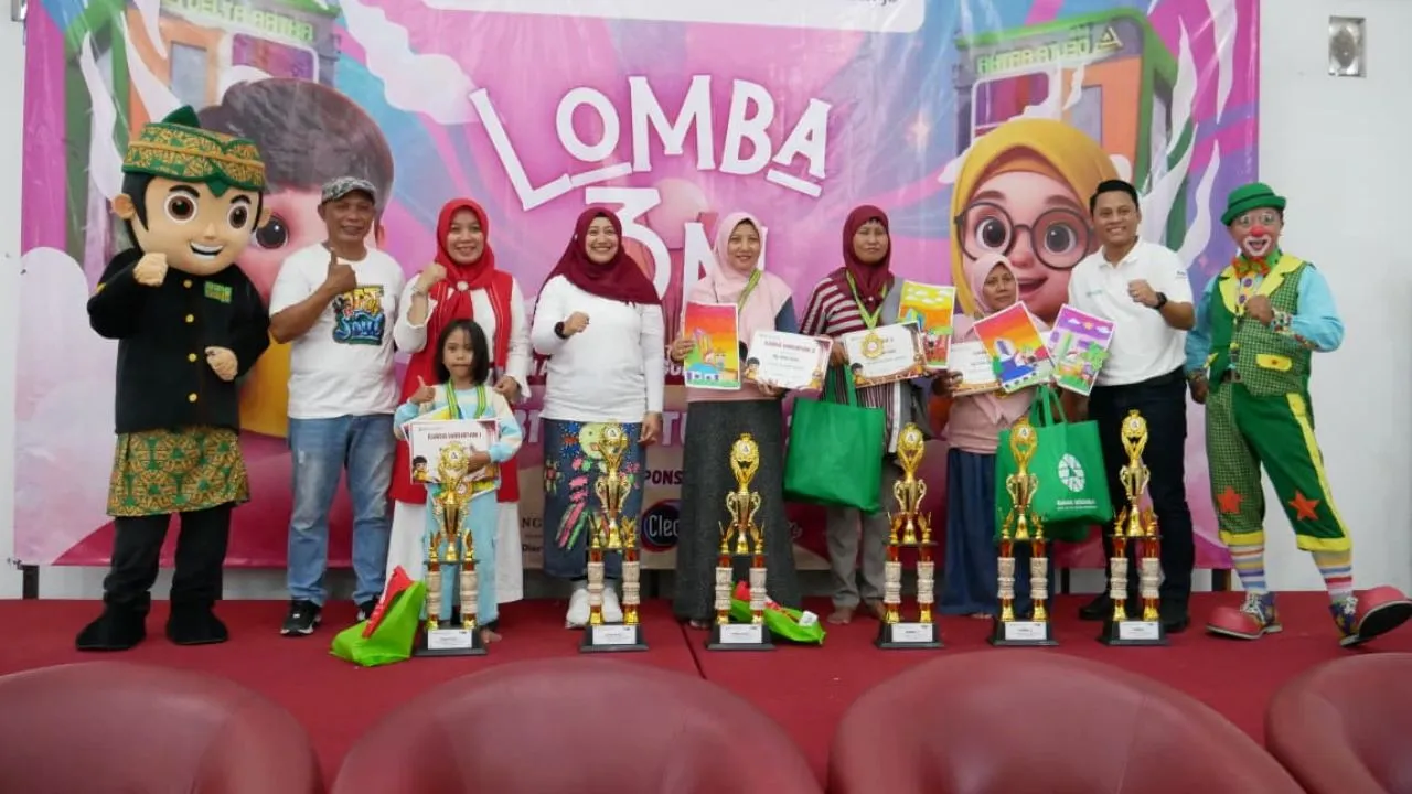 Dongkrak Literasi Keuangan Sejak Dini, BPR Delta Artha Gelar Lomba 3M Bagi Anak TK di Sidoarjo Bonus Tabungan SIFAJAR