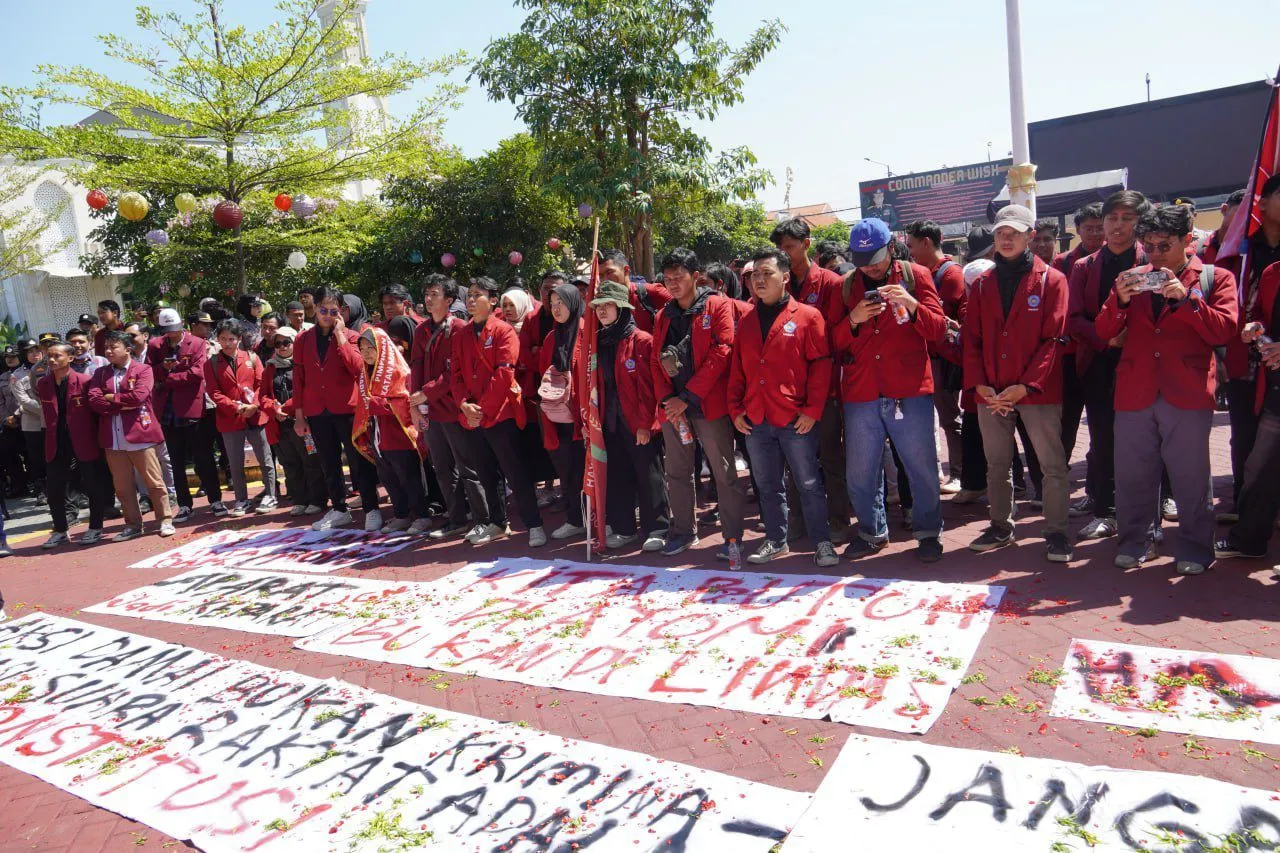 Tuntut Kapolri Mundur, Bupati Apresiasi Komitmen IMM Sidoarjo Tidak Anarkis Saat Demo di Polresta Sidoarjo