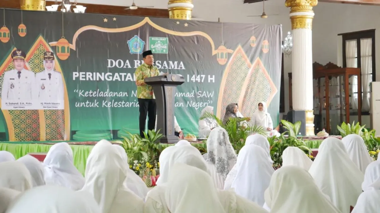 Peringati Maulid Nabi Muhammad SAW, Bupati Sidoarjo Ajak Umat Muslim Hidup Rukun dan Jaga Kelestarian Alam Kota Delta