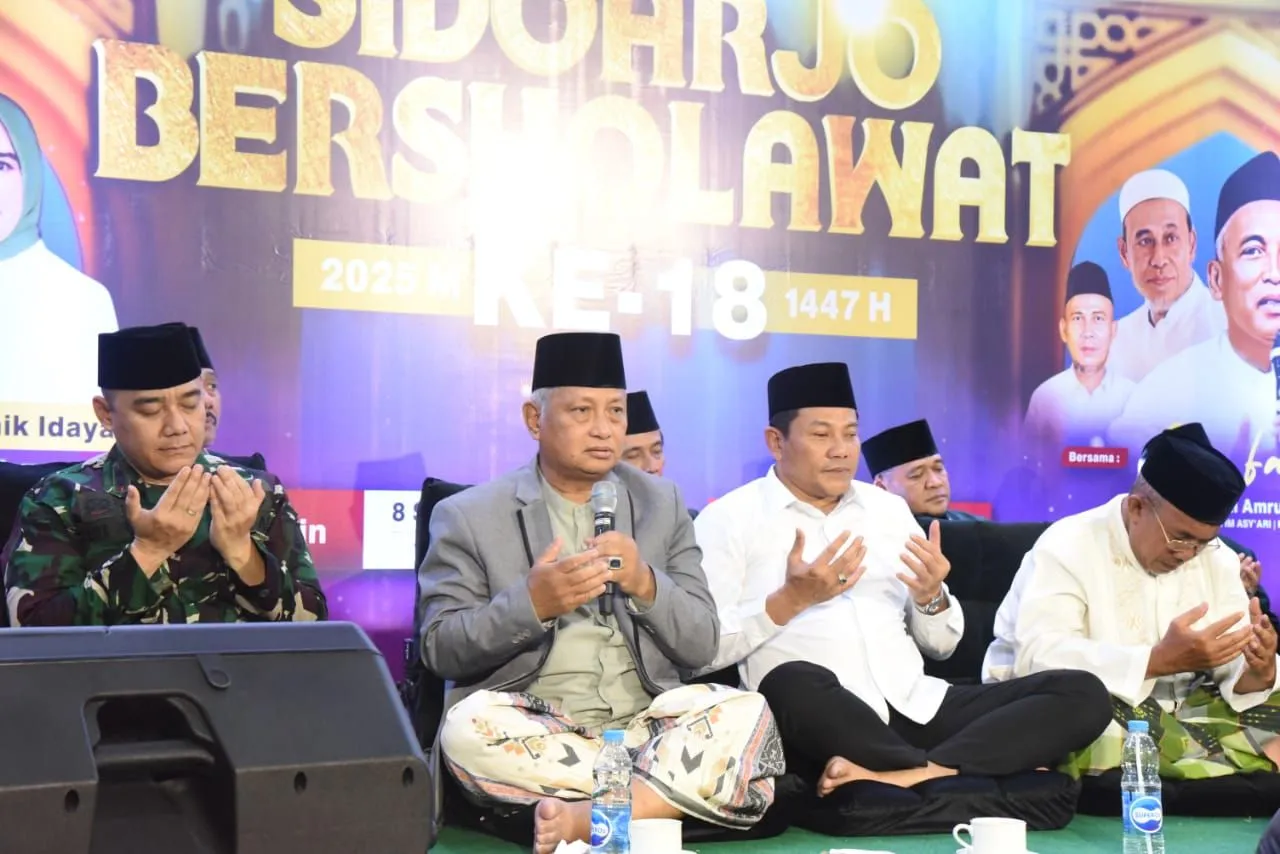 Bupati Sidoarjo Ajak Warga NU Tidak Mudah Terprovokasi Isu Pemecah Belah Umat