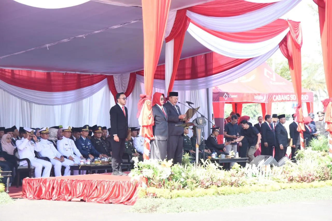Pemkab Sidoarjo Peringati Hari Kesaktian Pancasila dengan Upacara di MPP