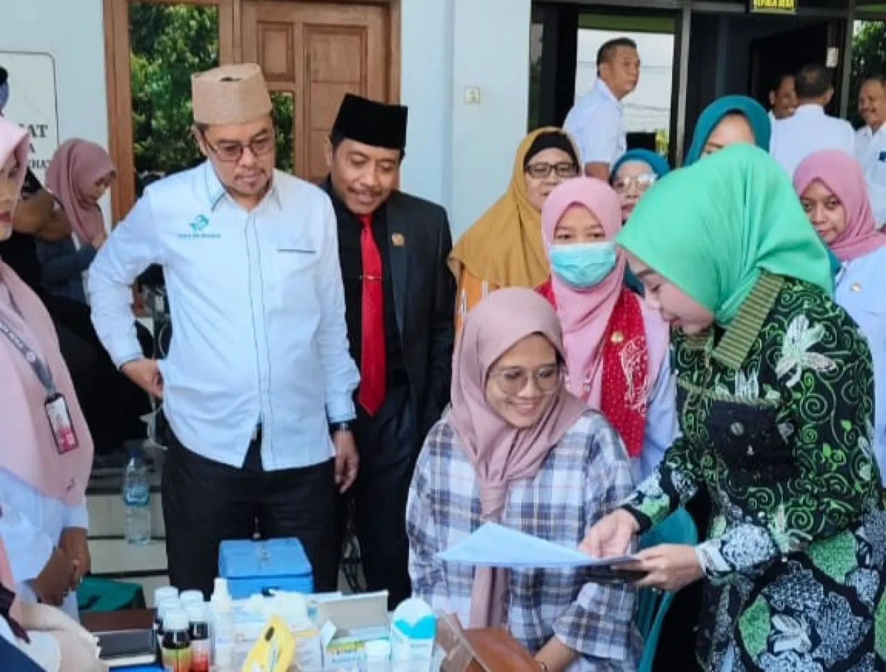 Turunkan Angka Kematian Ibu dan Bayi serta Tingginya Stunting, Istri Bupati Sidoarjo Ajak Aktifkan Posyandu Siklus Hidup